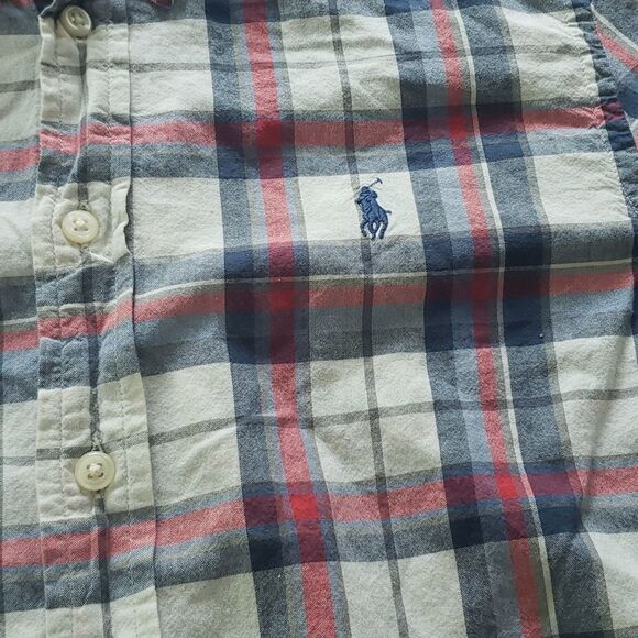 Ralph Lauren Boys Short Sleeve Button Down - Picture 4 of 6